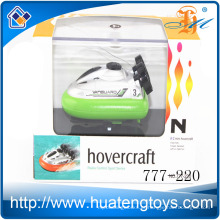 Venda quente brinquedos 4ch mini rádio controle hovercraft gás poder rc barco para crianças 777-220